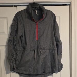 Fabletics Gray Mesh Jacket